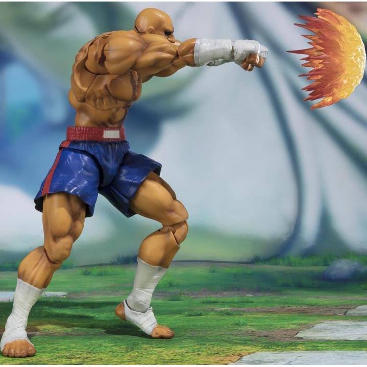 Street Fighter V Sagat S.H.Figuarts Action Figure