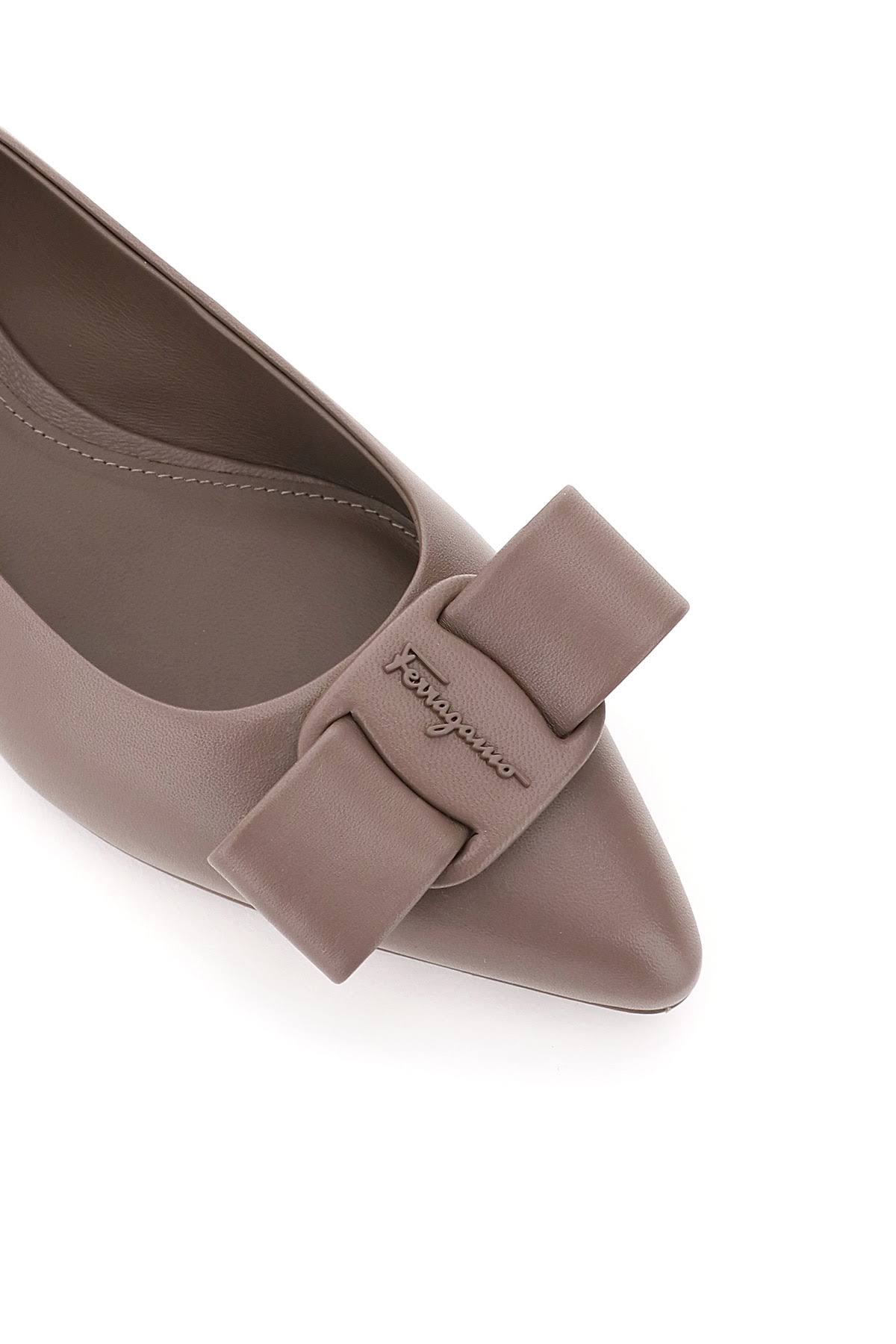 Salvatore Ferragamo Viva Leather Flat