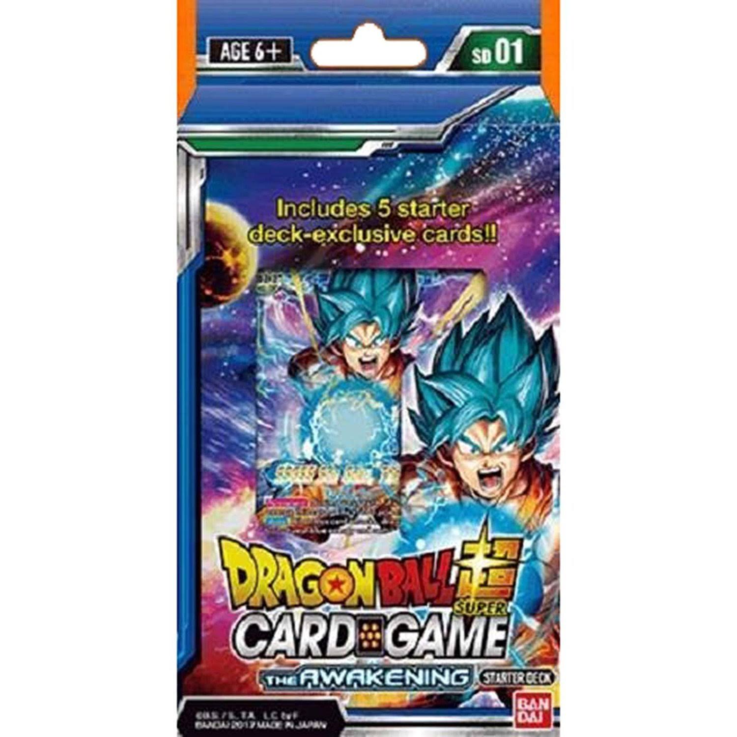 Dragon Ball Super Card Game Starter Deck The Awakening