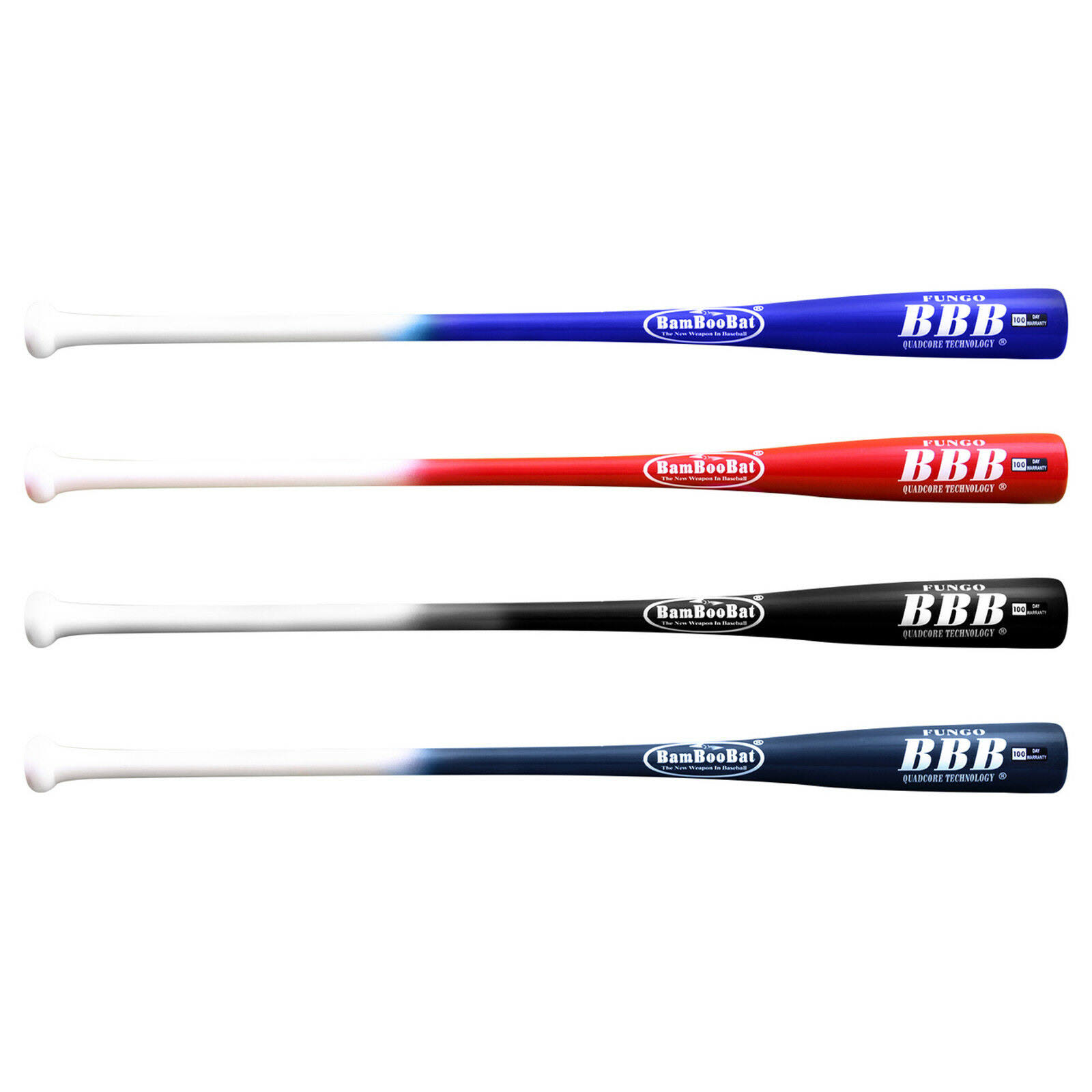 BamBooBat HW34M Bamboo Fungo Baseball Bat - 34x22