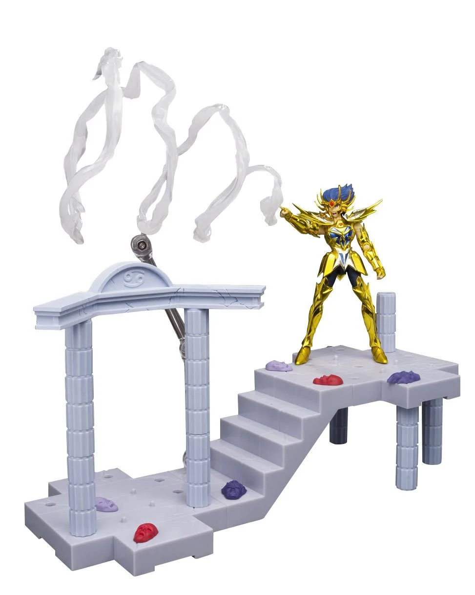 Saint Seiya Cancer Deathmask Battle Set D.D.Panoramation Action Figure