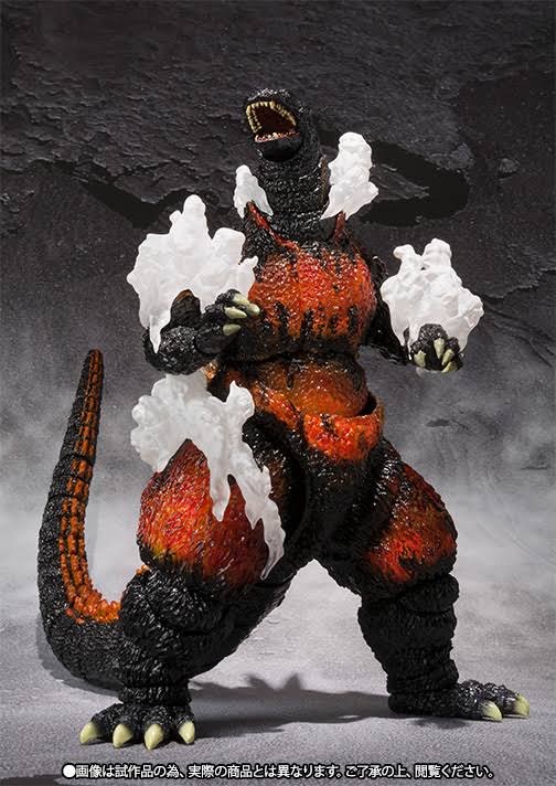 S.H. MonsterArts 1995 Ultimate Burning Godzilla Action Figure