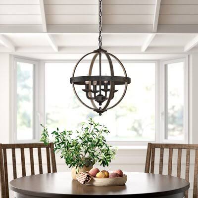 Middlefield 4-Light Globe Chandelier HSLT3224
