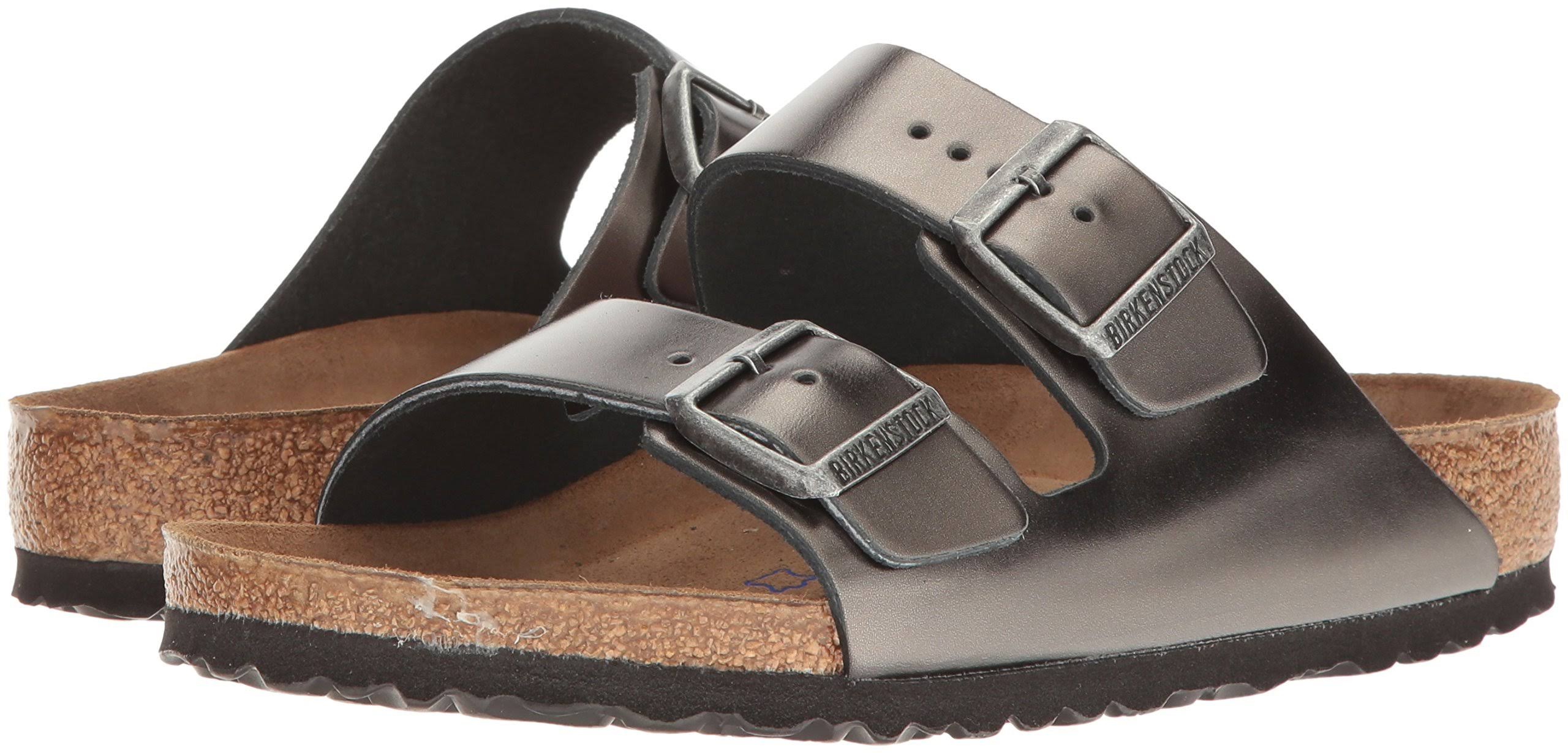 Birkenstock Arizona Soft Footbed (41 Metallic Anthracite)