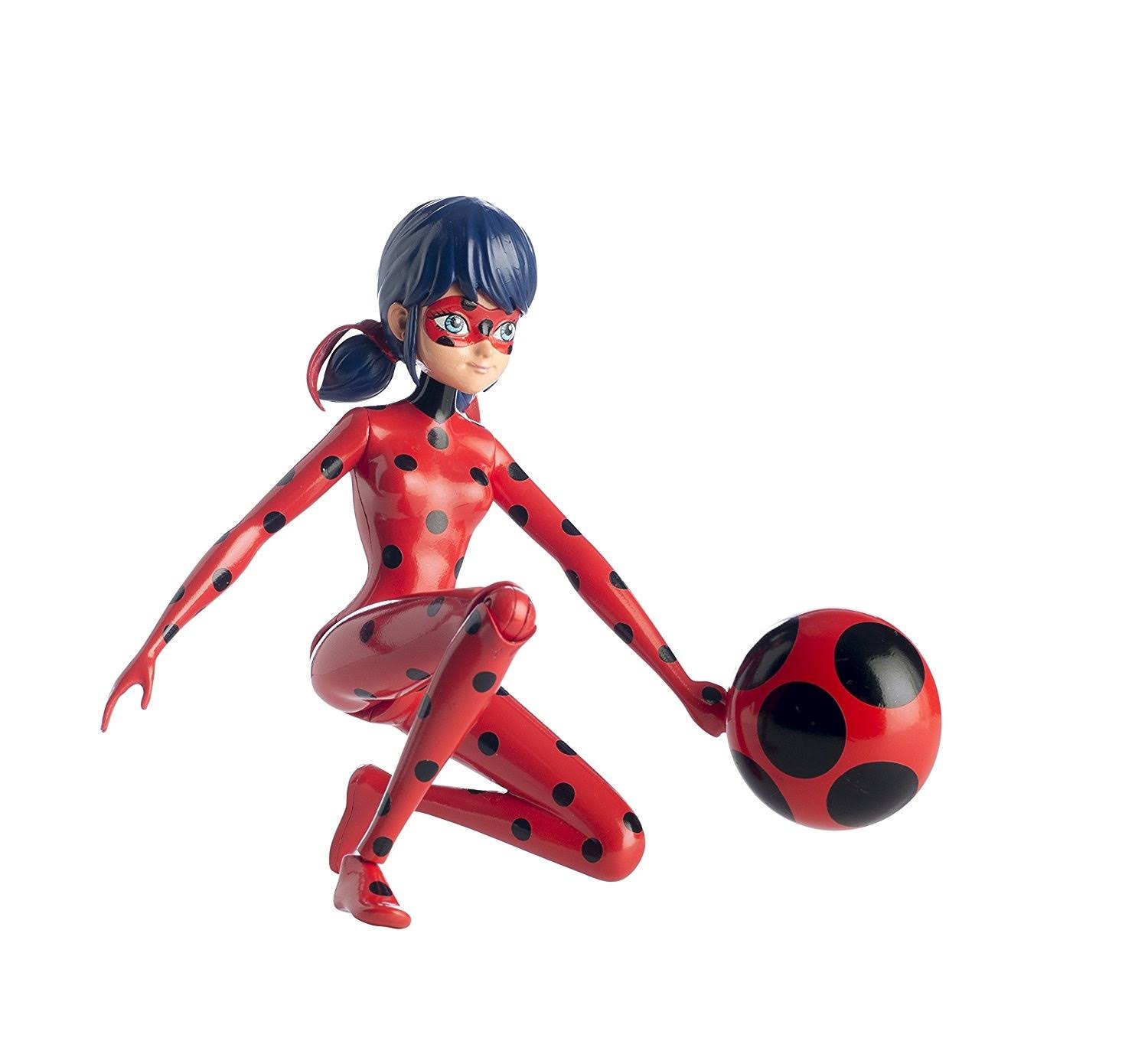 Miraculous 39731 19 cm Ladybug Jump and Fly Feature Figure