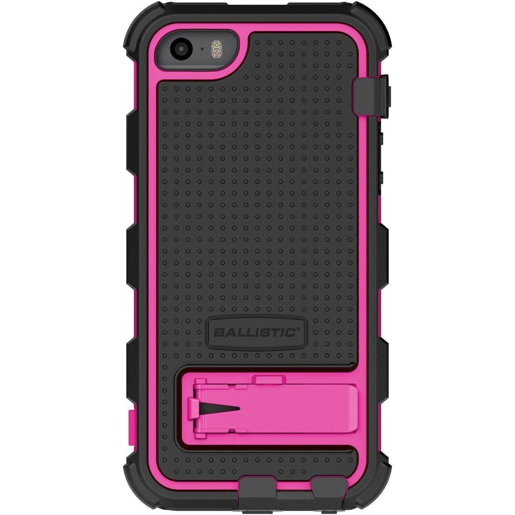 Ballistic iPhone 5/5s/SE Hard Core Case - Pink / Black