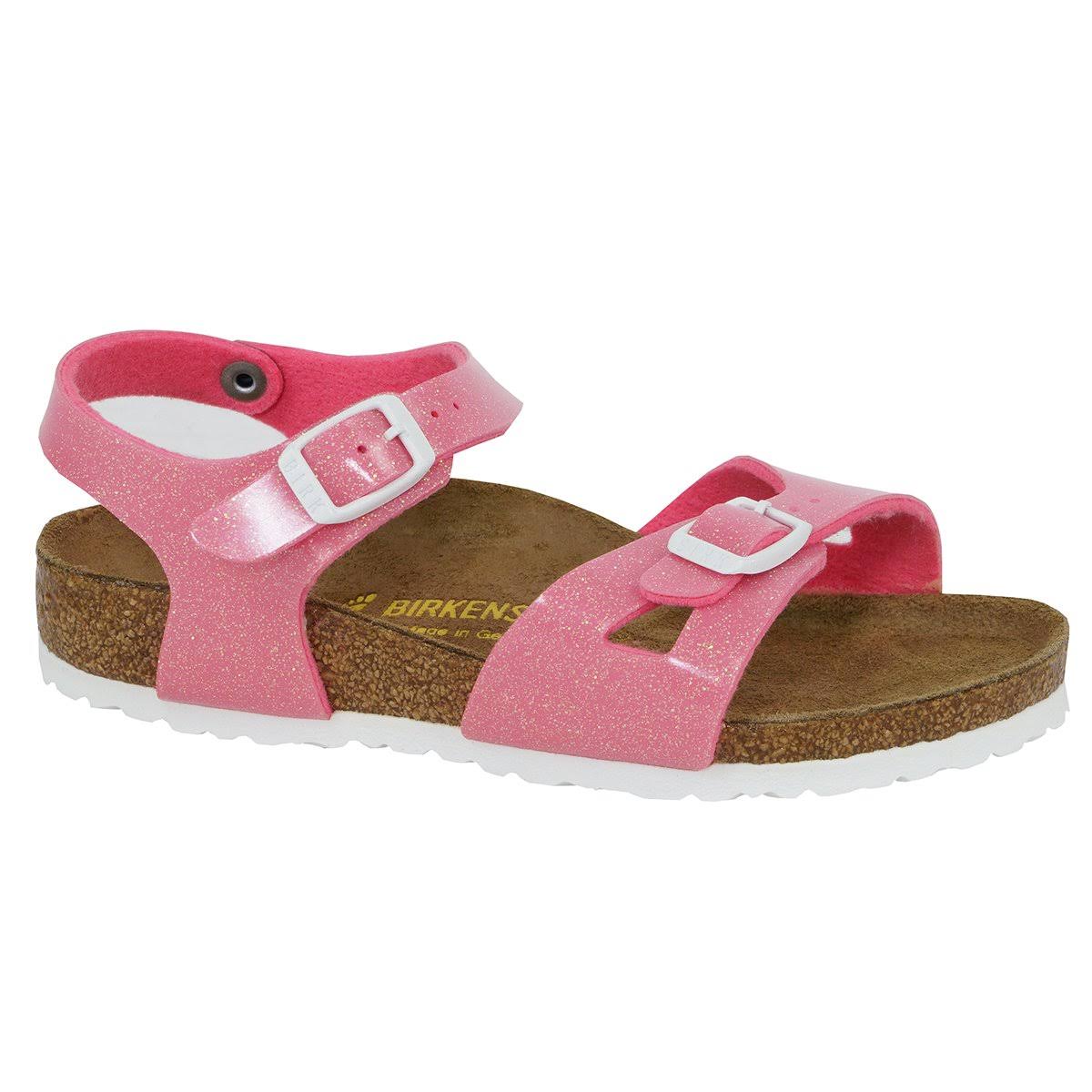 Birkenstock Kids' Rio Birko-Flor Sandals Cashmere Rose 29 N