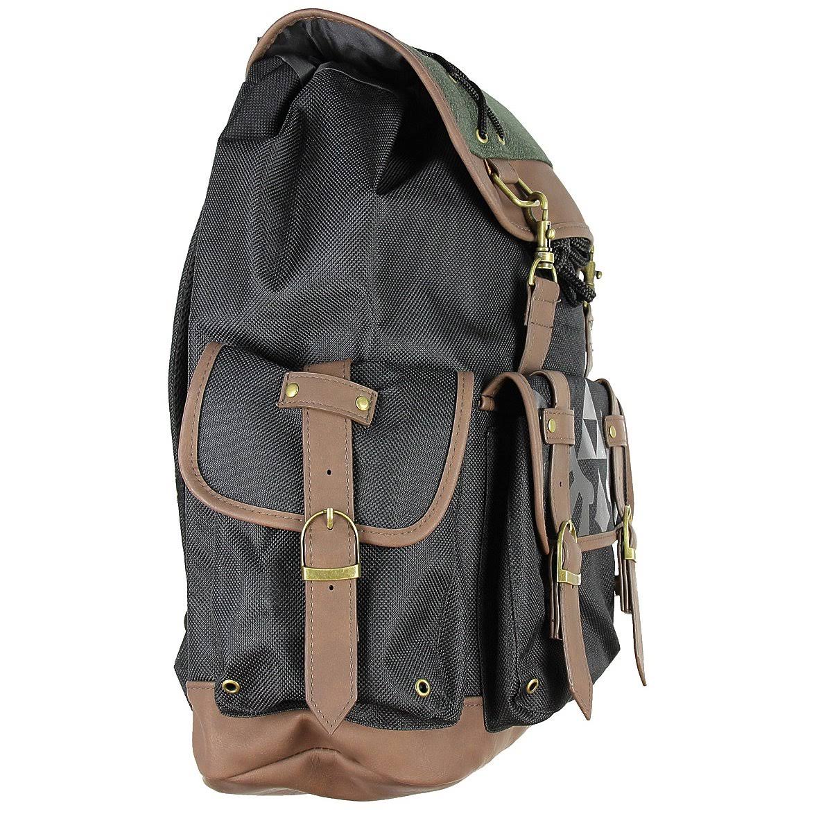 Nintendo Zelda Link Ruck Sack w/ Metal Badge and PU