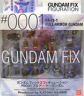 Gundam Fix Figuration #0001 FA-78-1 Full Armor Gundam Action Figure Bandai Japan