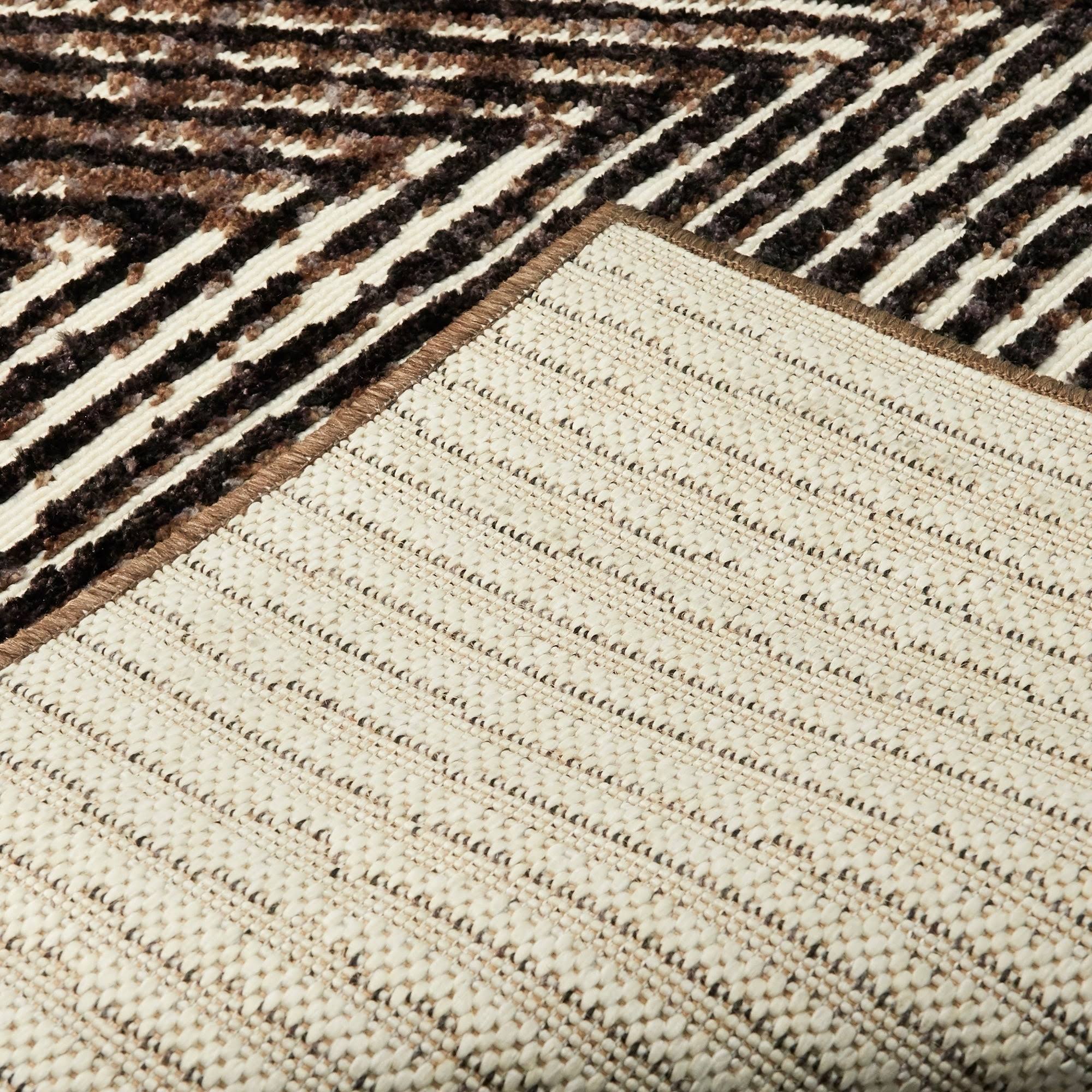 BALTA Sartre White 8 ft. x 10 ft. Abstract Area Rug