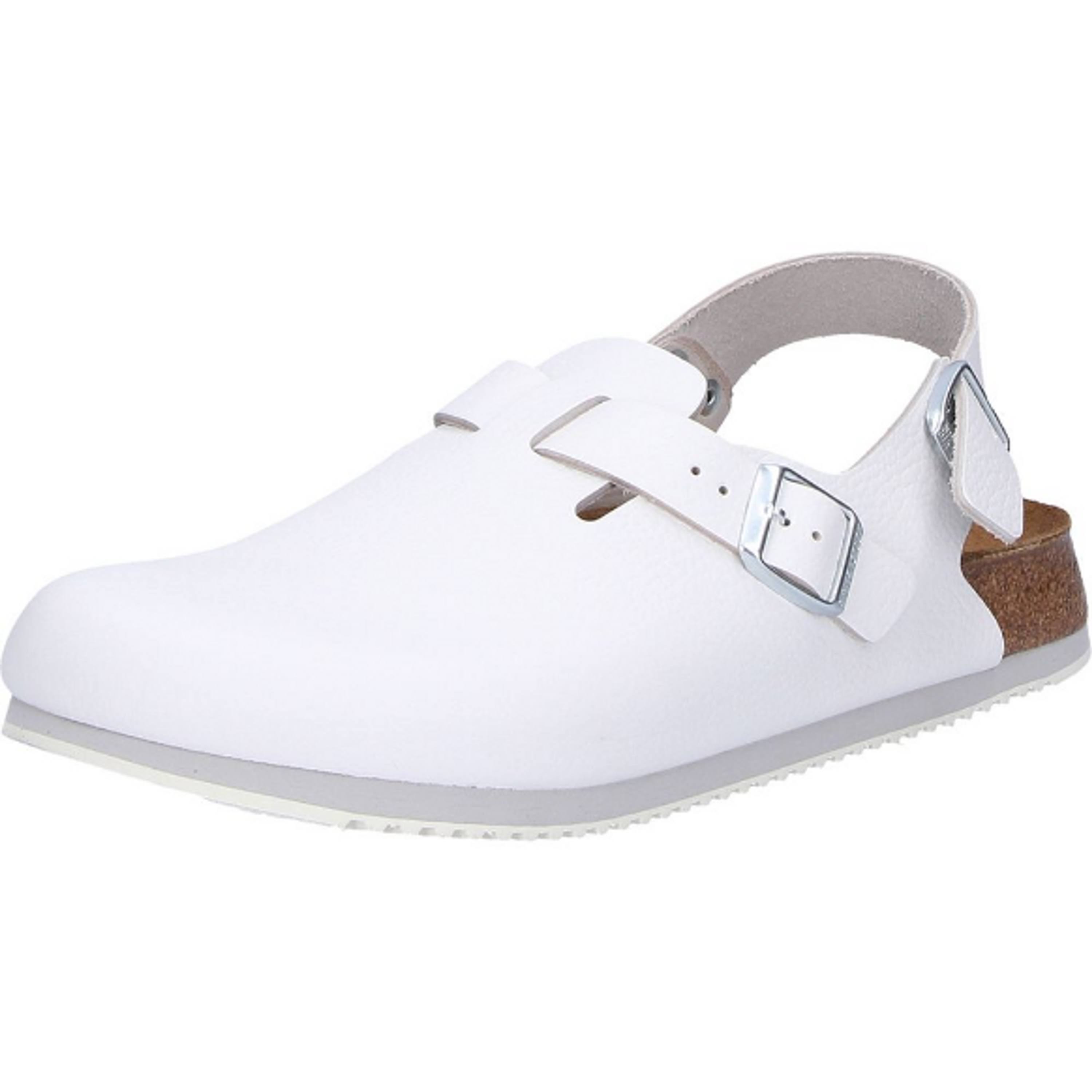 Birkenstock Tokio Narrow White Natural Leather EU 44 / norrow