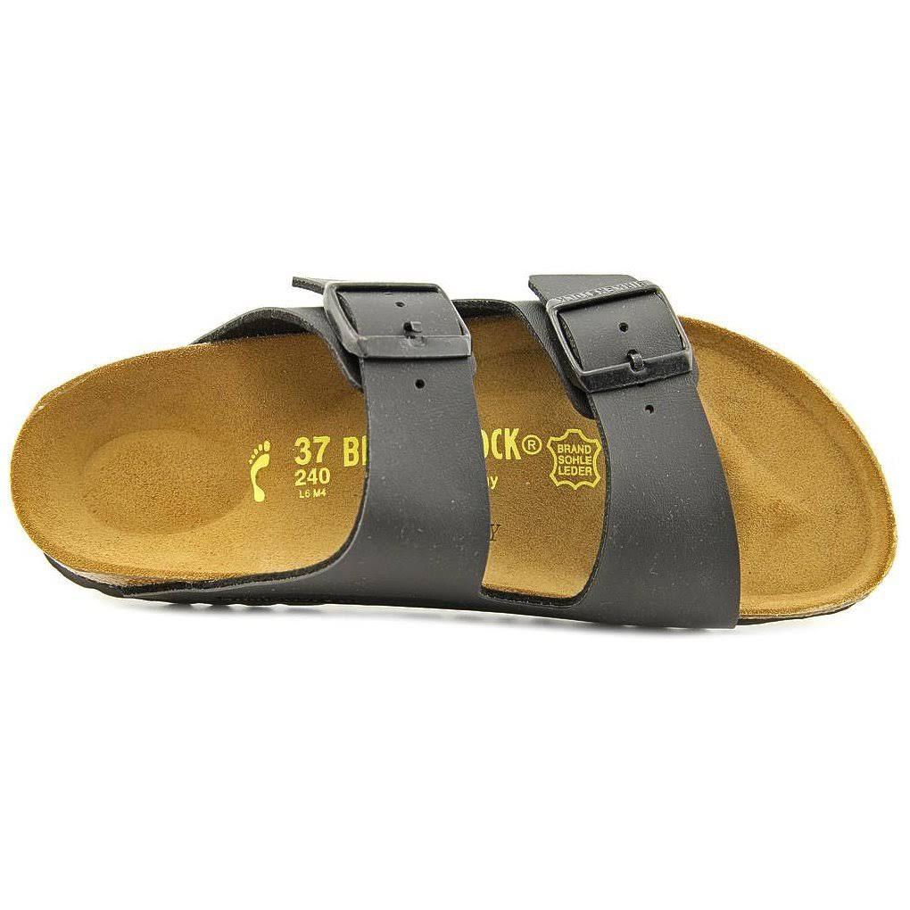Birkenstock Women's Arizona Soft Footbed Black Birko-Flor