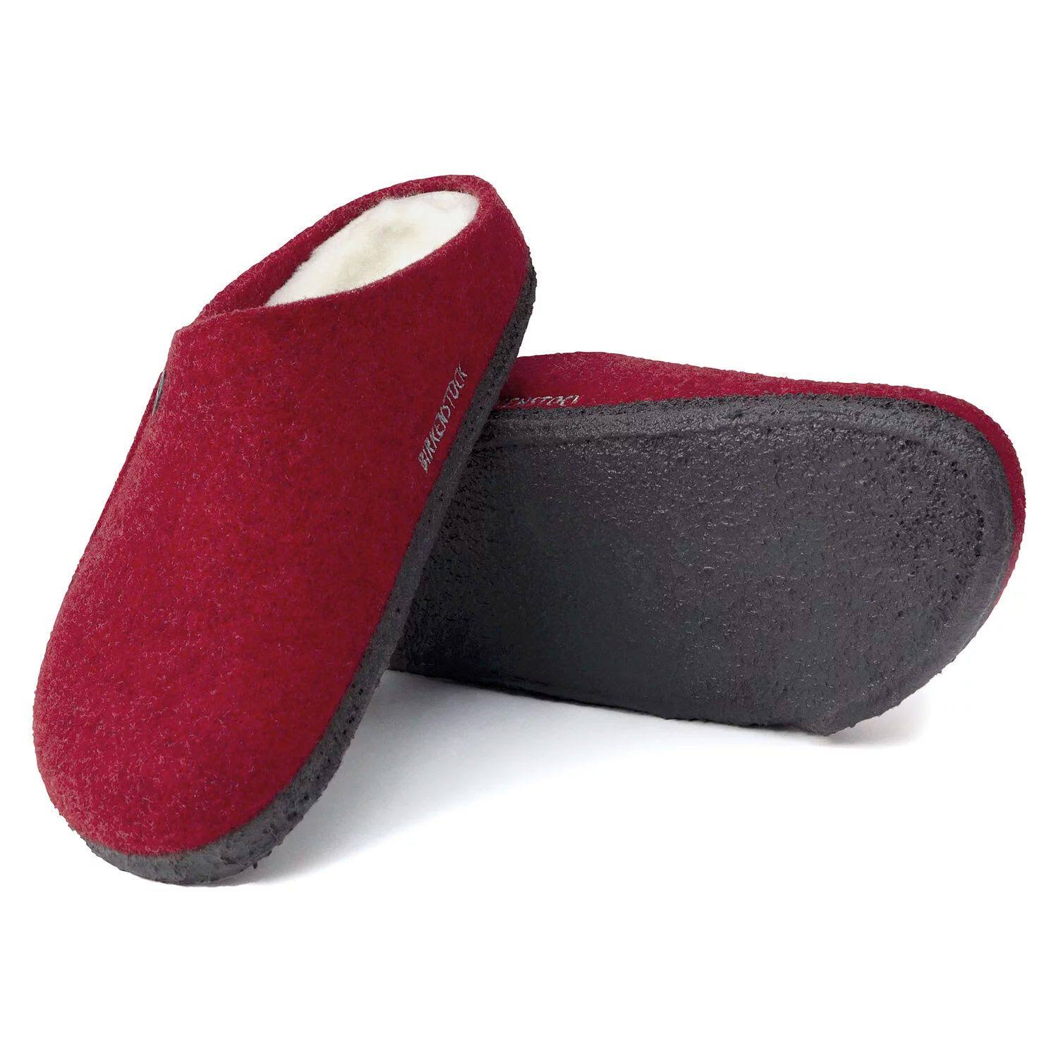 Birkenstock Women's Zermatt Slippers, Red