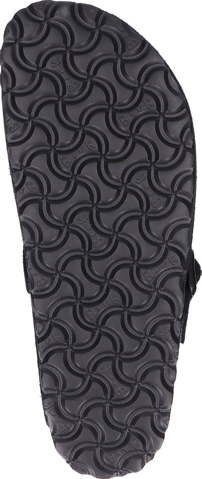 Birkenstock Boston Suede Leather Black Clogs