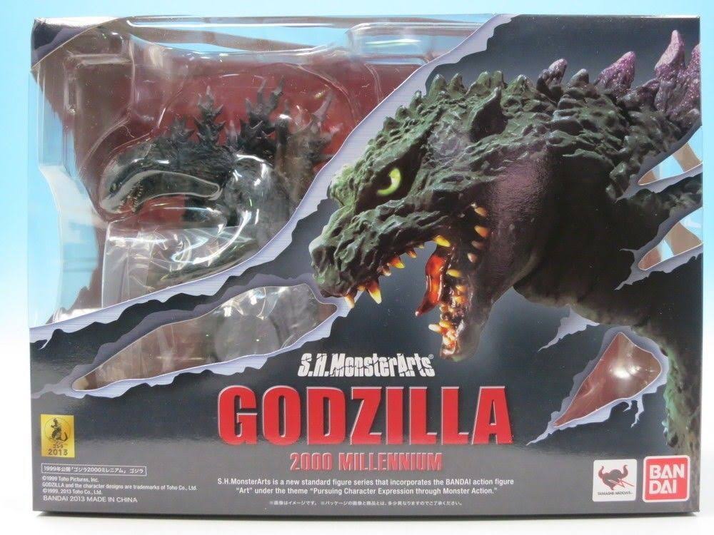 S.H.MonsterArts Godzilla 2000 Millennium Action Figure Bandai Tamashii Nations