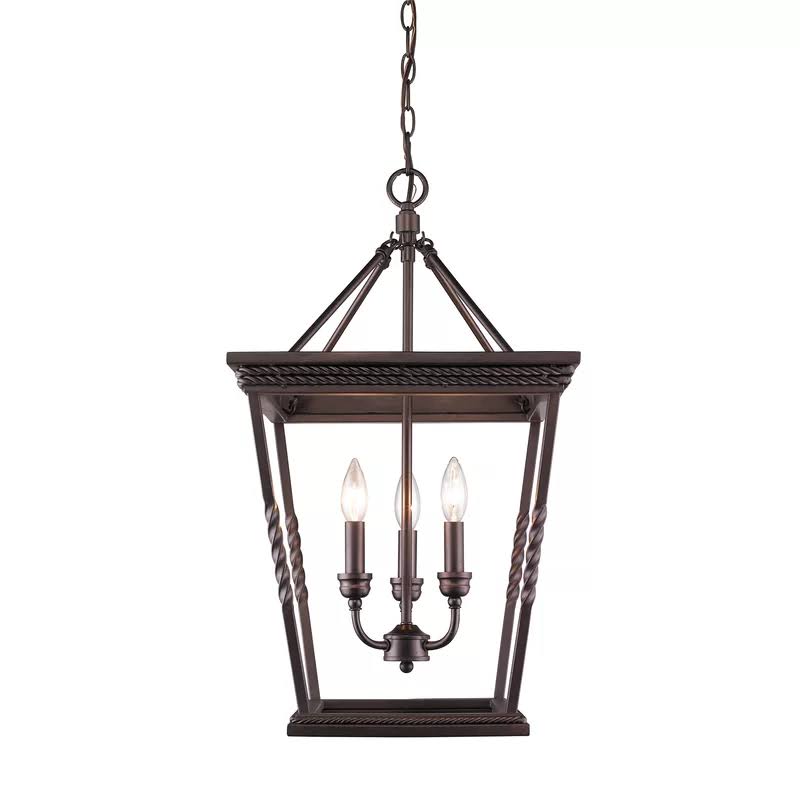 Northfield 3 - Light Lantern Geometric Chandelier