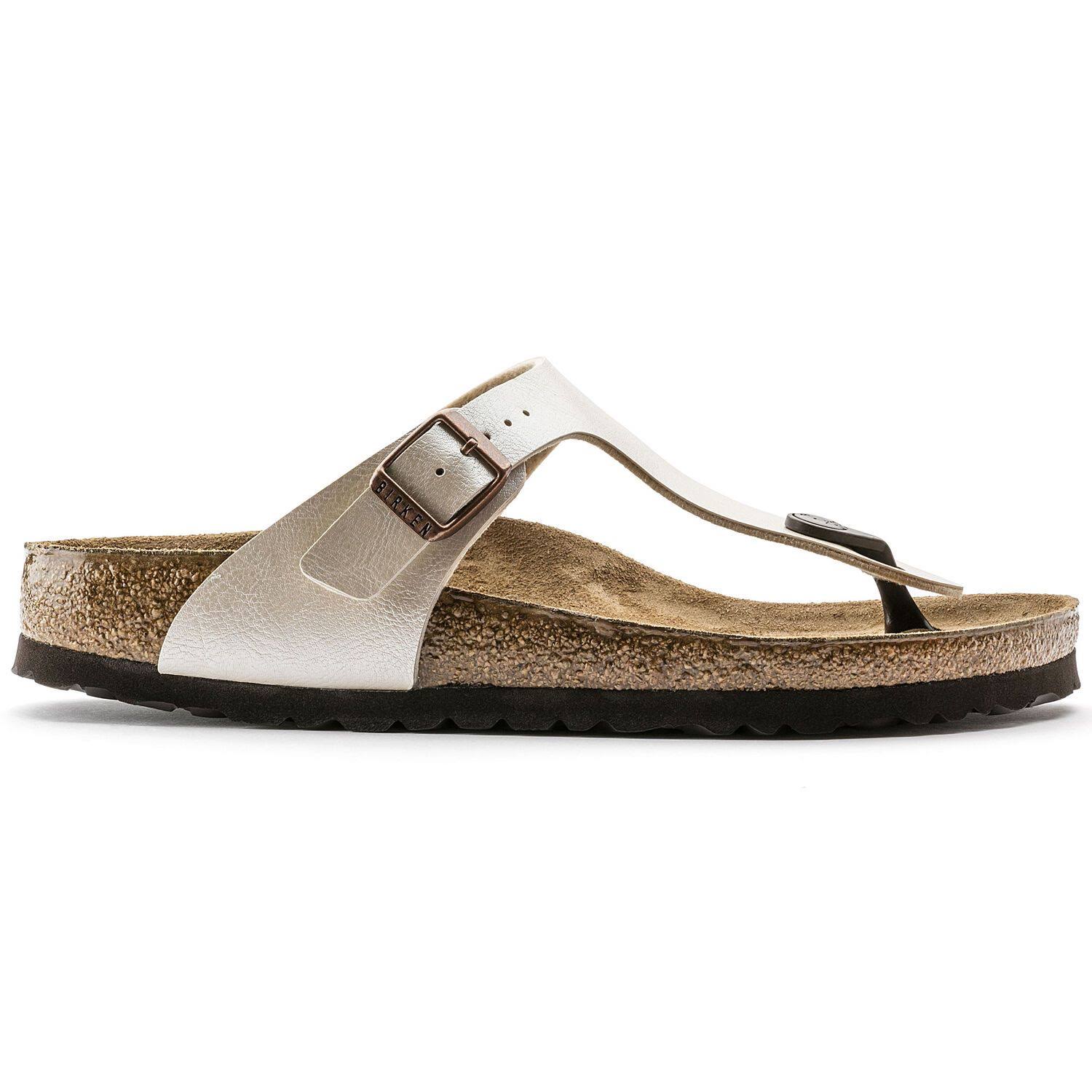 Birkenstock Women's Gizeh Sandal - 36 Narrow - Antique Lace Birko-Flor