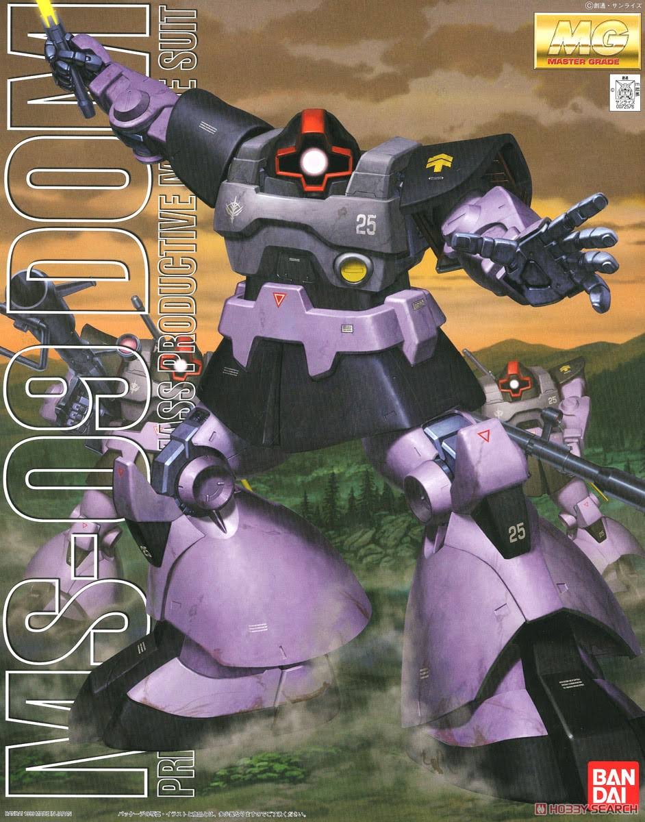 Gundam mg 1/100 MS-09 DOM Model Kit