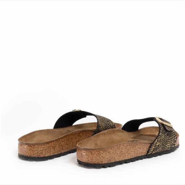 Birkenstock Madrid 1018456 Ladies One Strap Sandals Shiny Python