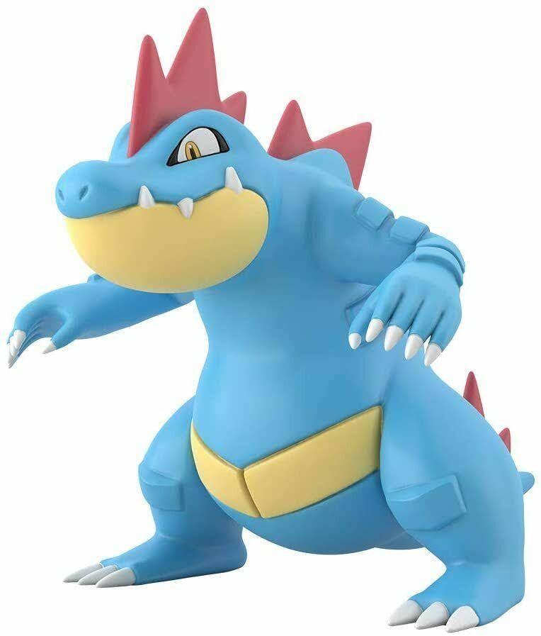 Bandai Pokemon Scale World Johto Feraligatr 1/20 Scale Figure