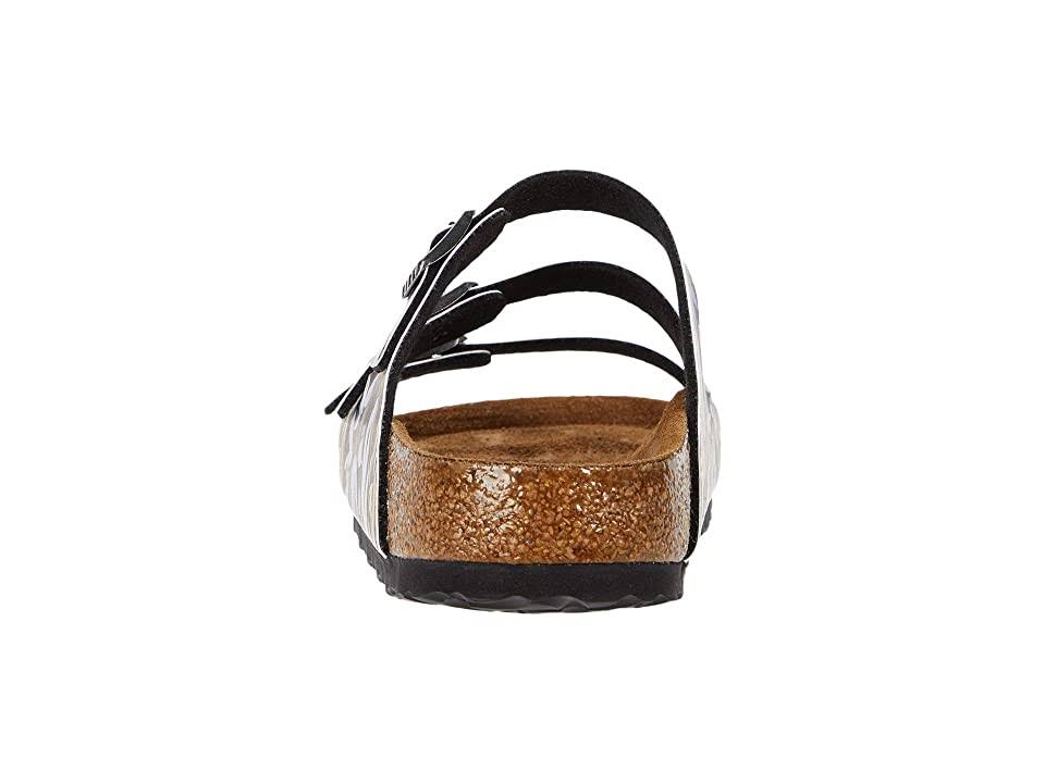 Birkenstock Florida Fresh Soft Footbed 38.0 , Floral Fades Black (Women's)