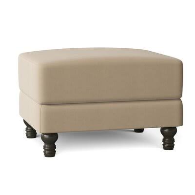 Birch Lane Montgomery 31x22 Rectangle Standard Ottoman Body Fabric: Bayou Stone