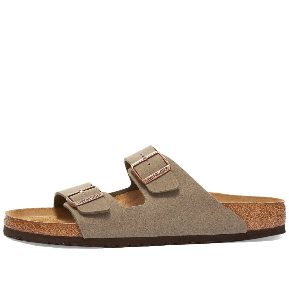 Birkenstock Arizona Birko Flor Sandals - Stone