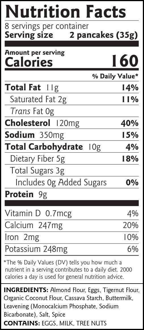 Keto Pancake & Waffle Mix by Birch Benders, Low-Carb, High Protein, Grain-Free, Gluten-Free, Low Glycemic, Keto-Friendly, Ma