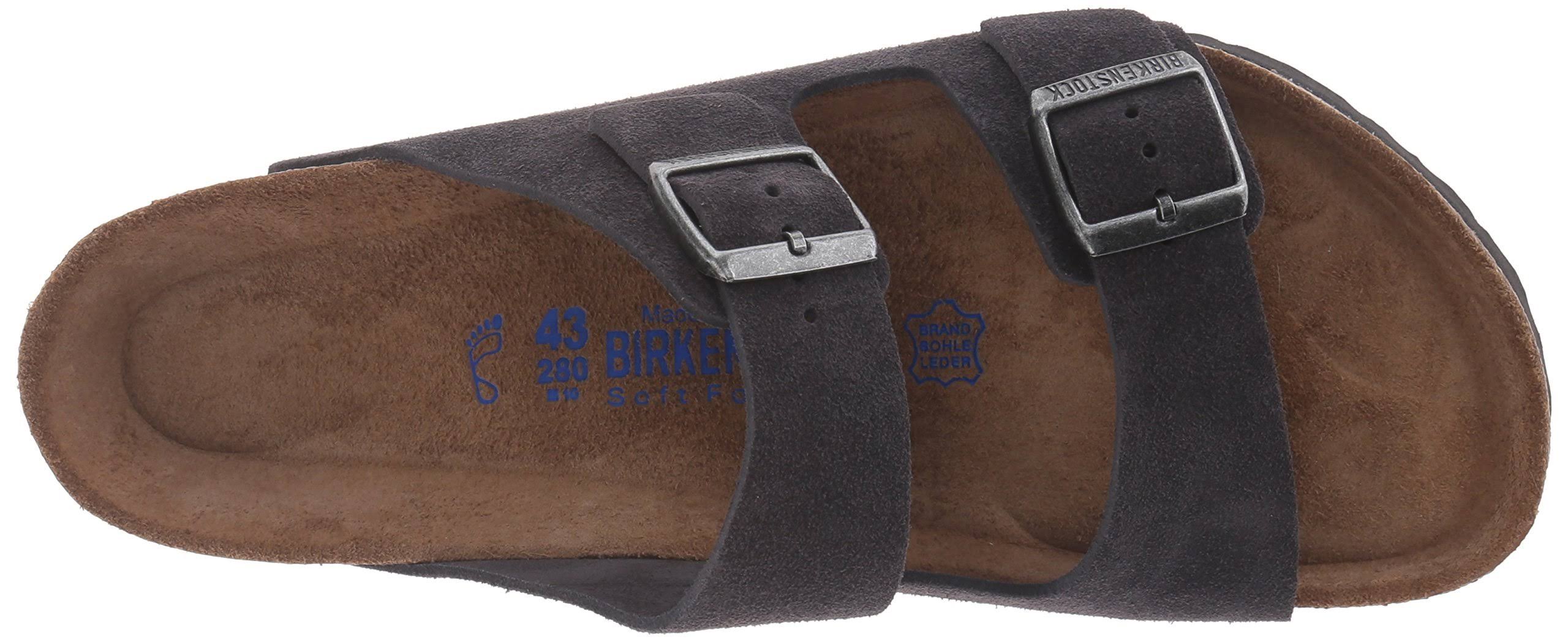 Birkenstock Arizona Soft Footbed (42 Velvet Gray Suede)