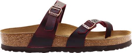Birkenstock Women's Mayari Sandal - 39 - Zinfandel Oiled Leather