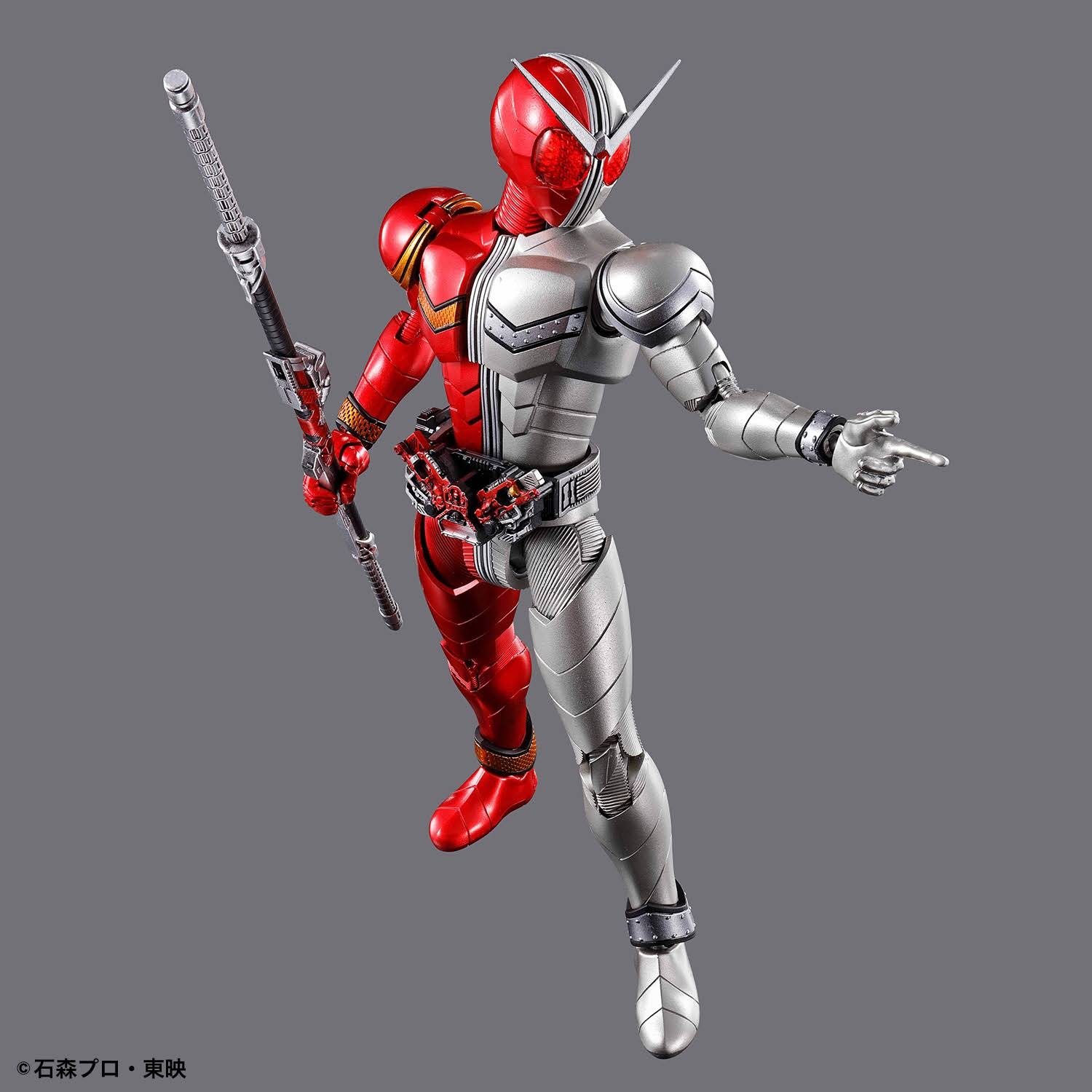 Kamen Rider Double Heat Metal Figure-rise Standard