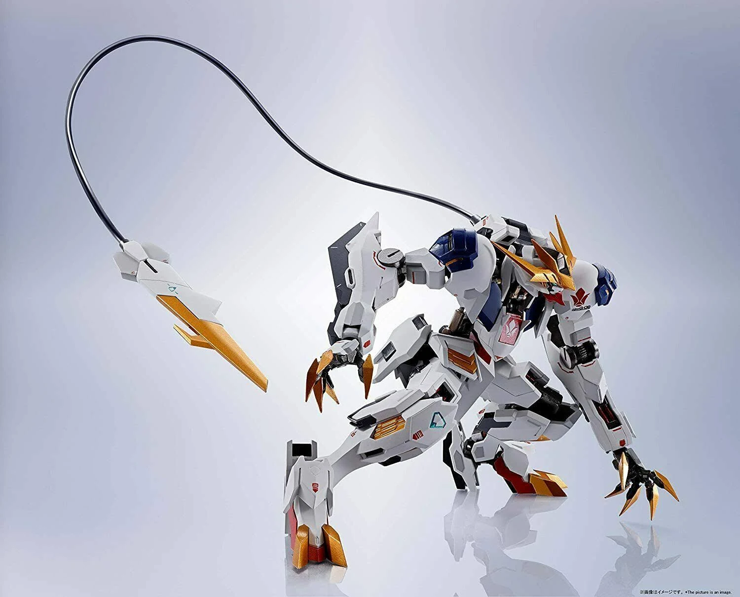 Bandai Metal Robot Spirits Side MS Gundam Barbatos Lupus Rex Action Figure