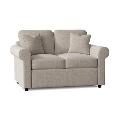 Wolsingham 60x22 Rolled Arm Loveseat with Reversible Cushions Birch Lane Body Fabric: Sustain Dursky Linen