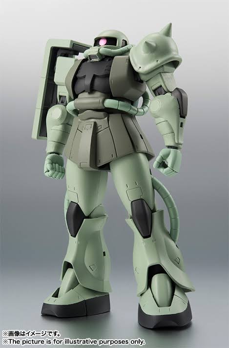 Robot Spirits -Side MS- MS-06 Mass Production Zaku Ver. A.N.I.M.E. Mobile Suit Gundam