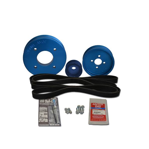 Balmar Marine 48-YSP-3YM-B Pulley Kit for Yanmar 3YM30