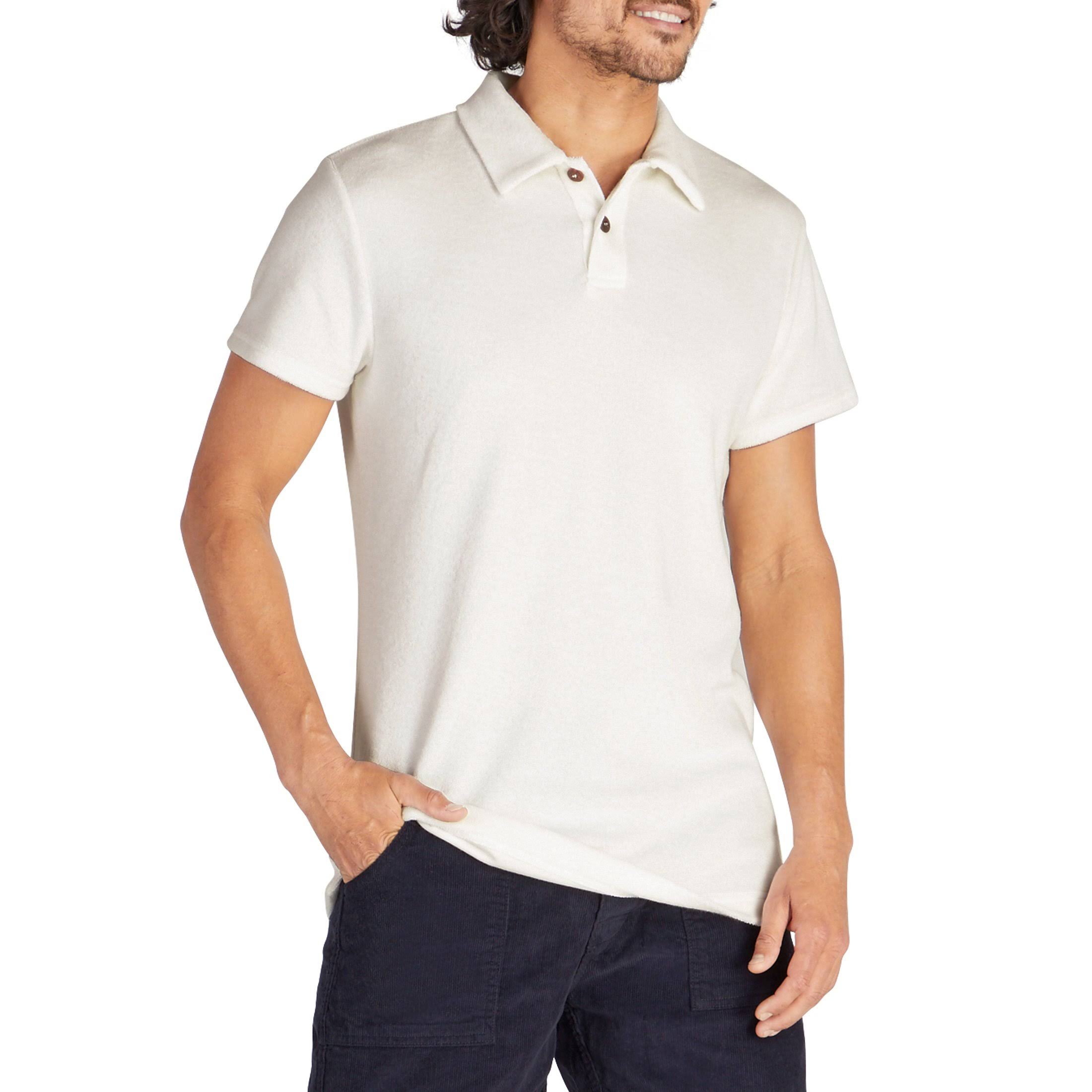 Men's Terry Polo - White | Birdwell Beach Britches XL / White