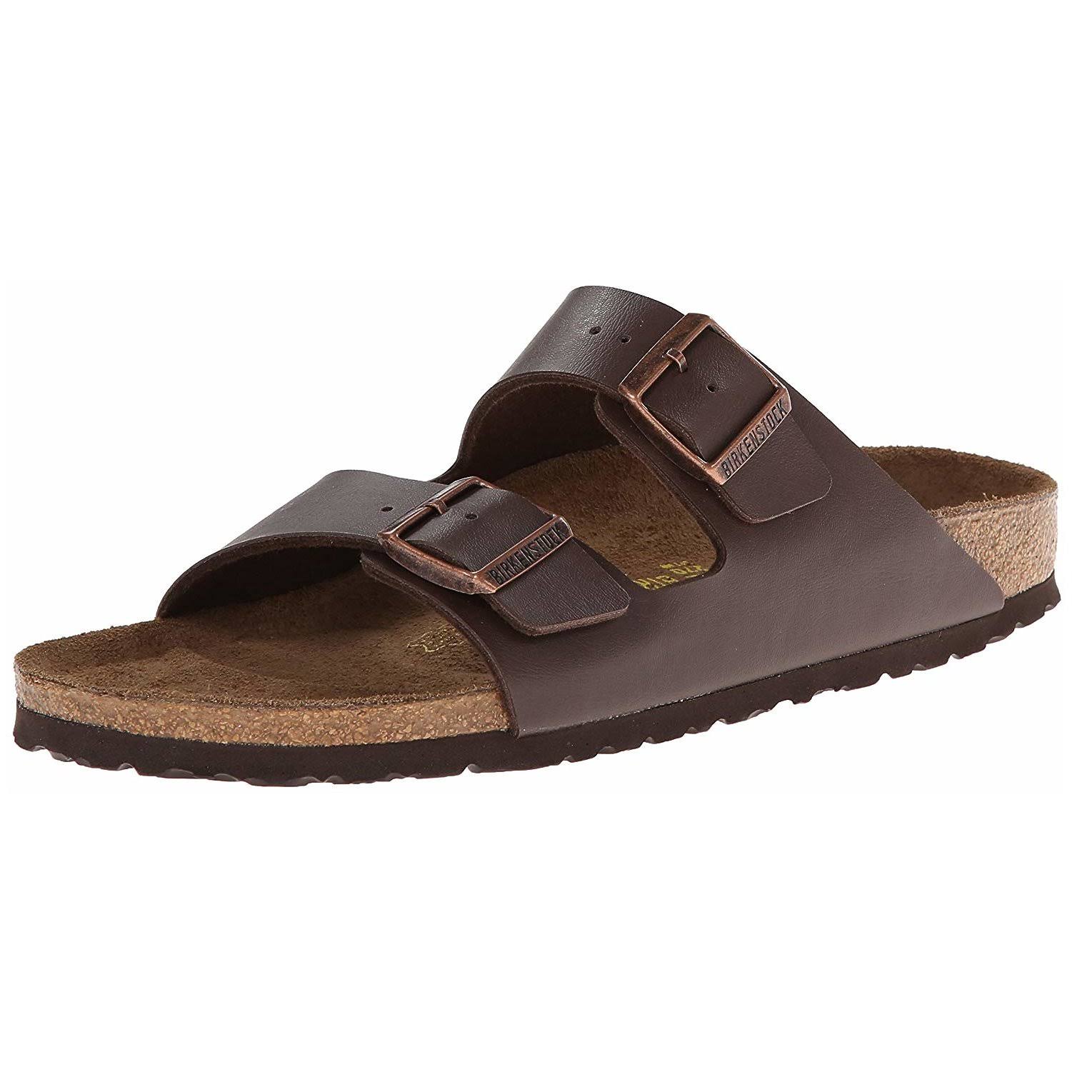 Birkenstock Arizona Sandal - 38 - Brown Birko-Flor