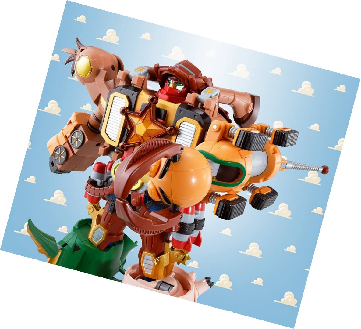 Toy Story Combination Action Figure - Woody Robo Sheriff Star Chogokin