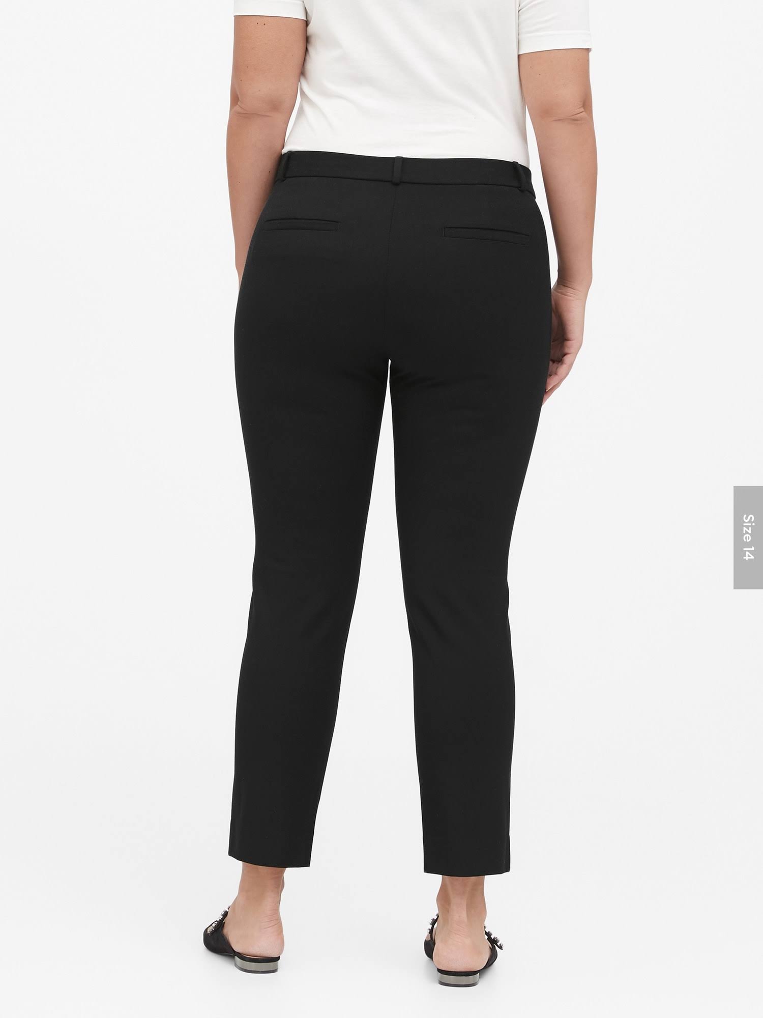 Banana Republic Women's Skinny Classic-Sloan Pant Black Size 2 Long