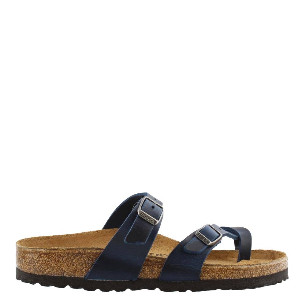 Birkenstock Women's Mayari Sandal - 40 - Blue Oiled Leather