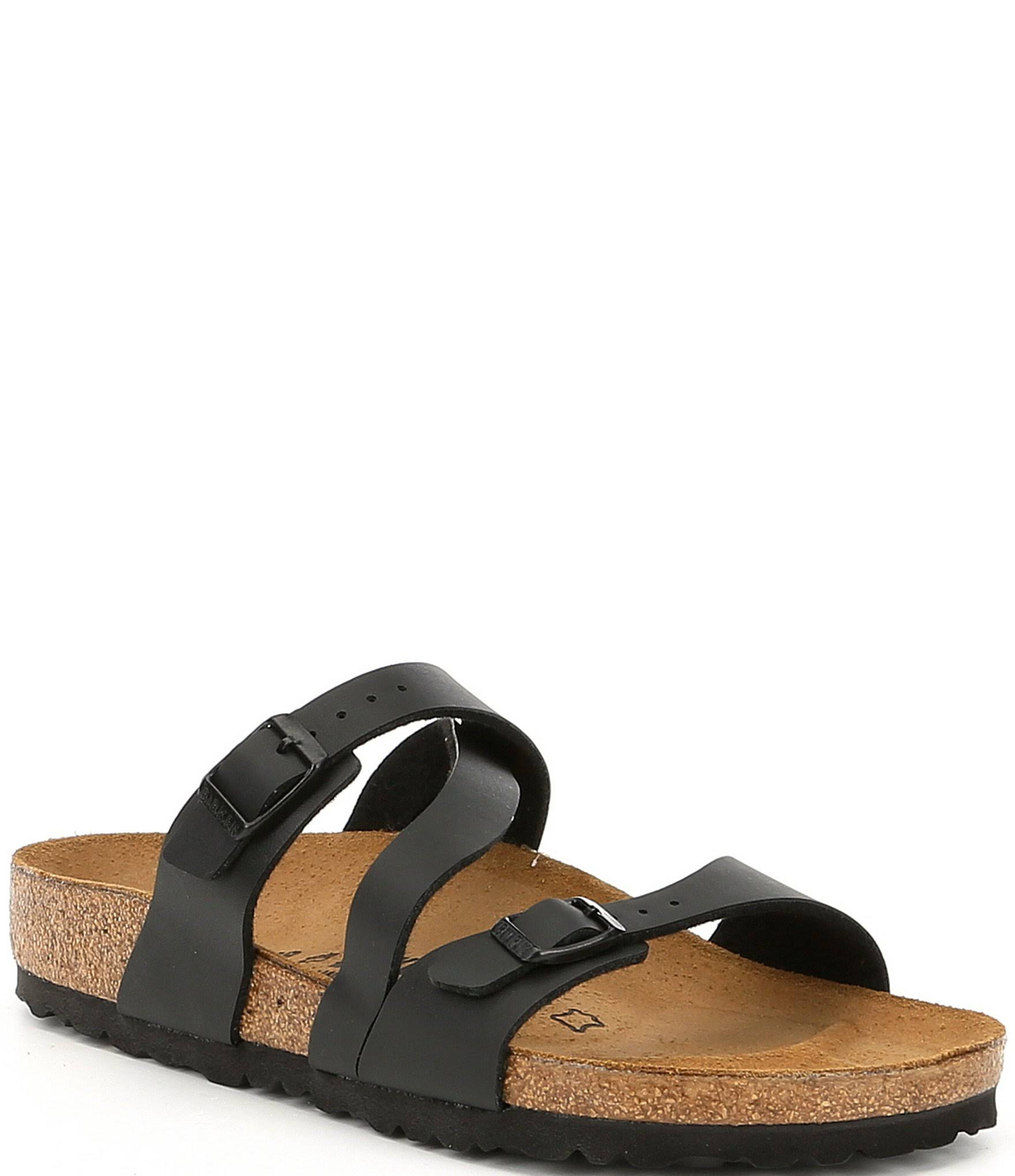 Birkenstock Women's Salina (36 Black Birko Flor)