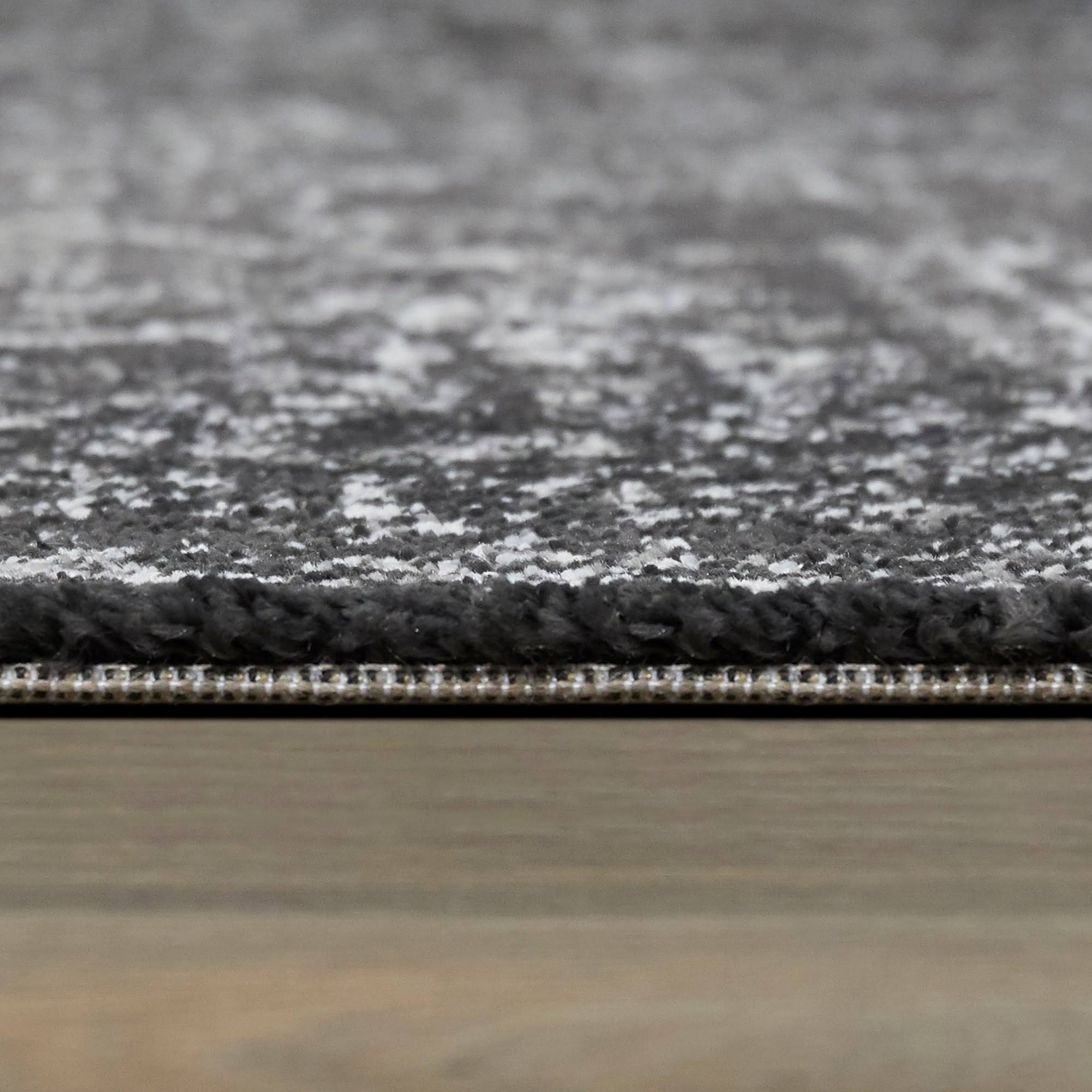 BALTA Finn Blue 5 ft. x 7 ft. Overdyed Persian Area Rug