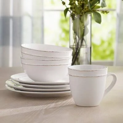 Harwood 16 Piece Dinnerware Set, Service for 4
