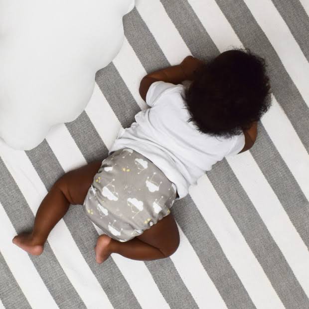 Bambino Mio Miosolo Diaper Set White