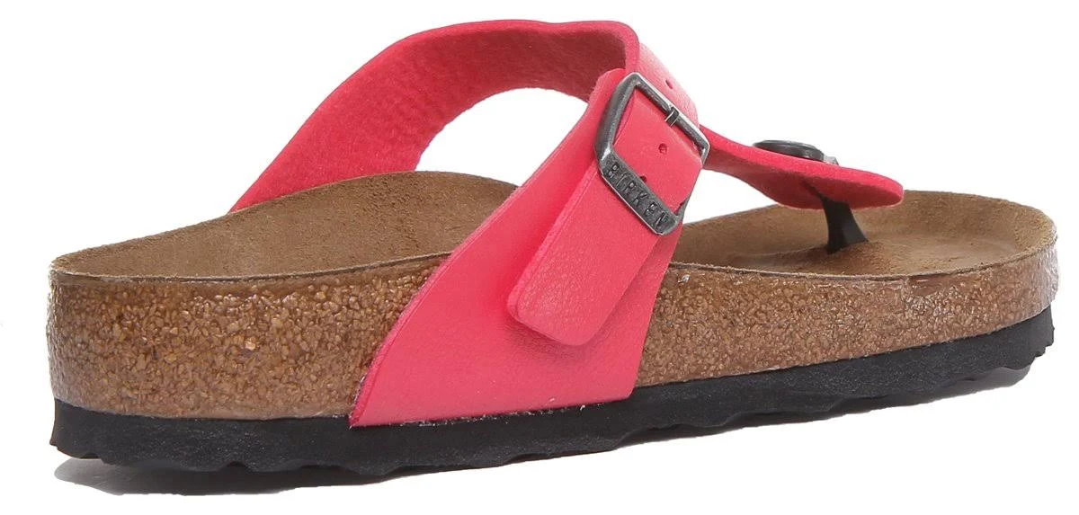 Birkenstock Gizeh Birko-Flor Graceful Raspberry Thong Sandals