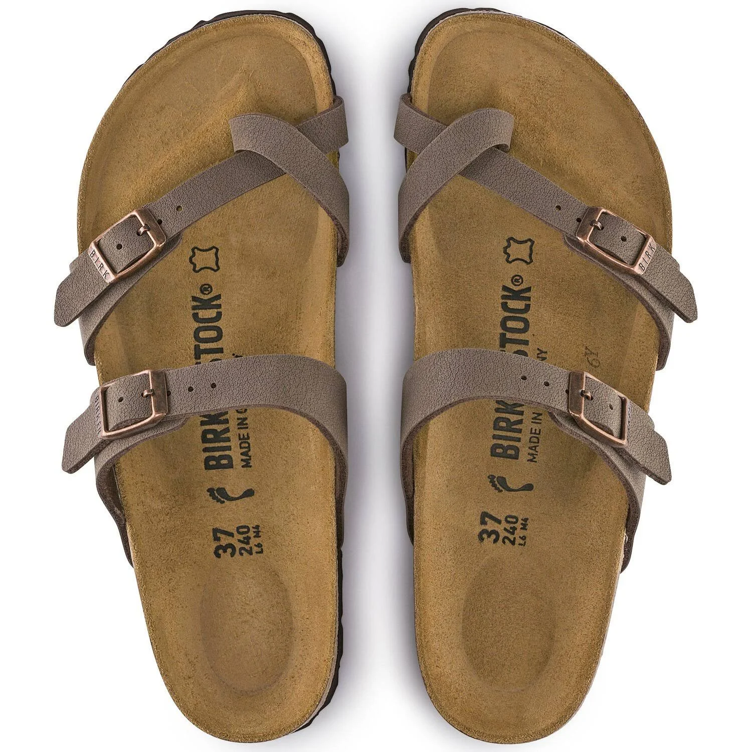 Birkenstock Mayari Birko-Flor Mocca Sandals