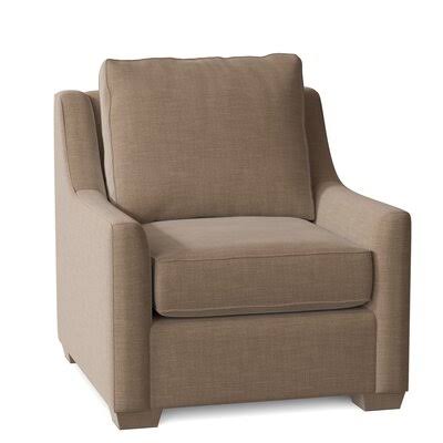 Birch Lane Godwin 33x22 Wide Armchair Body Fabric: Conversation Linen