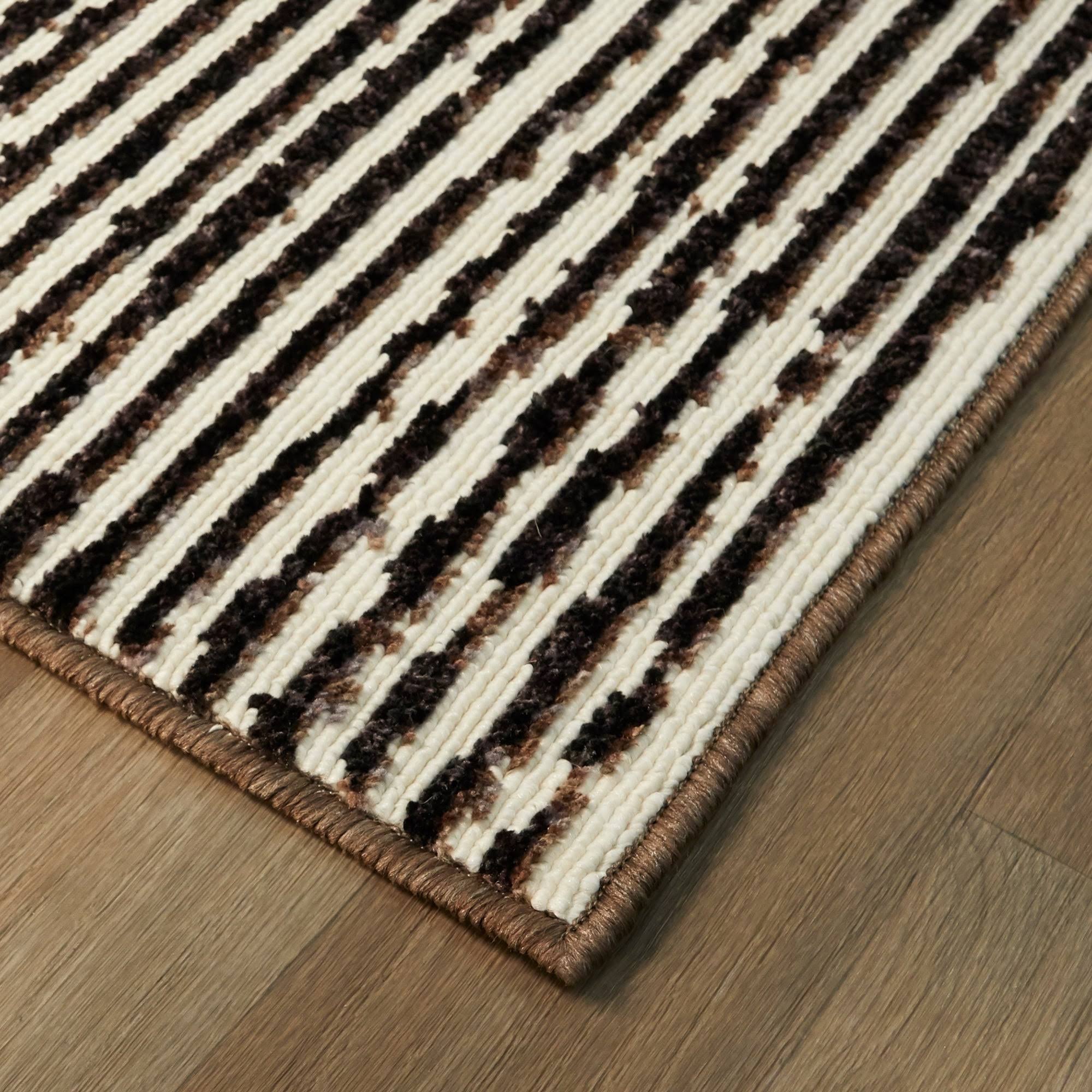 BALTA Sartre White 8 ft. x 10 ft. Abstract Area Rug