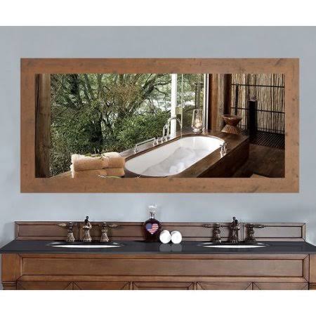 Fulgham Farmhouse / Country Rustic Accent Mirror Size: 55.5x22 H x 32x22 W