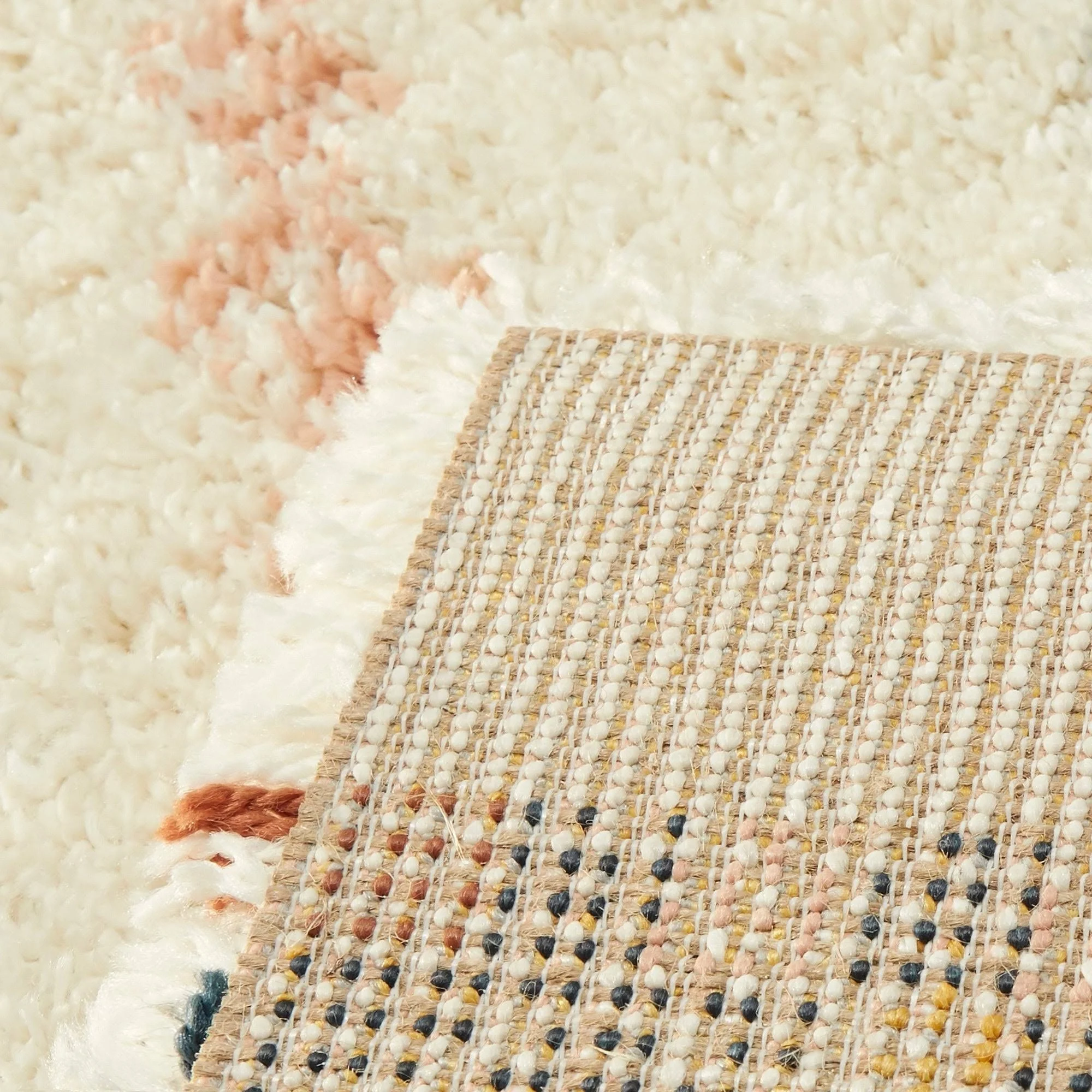 Culver Berber Shag Area Rug - 2&7x22 x 7& Runner - White